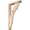 Ekena Millwork Olympic Block Smooth Bracket w/ Offset Brace, Douglas Fir, 3 1/2"W x 16"D x 28"H BKT0402X16X28OLY05SDF - alternate 1
